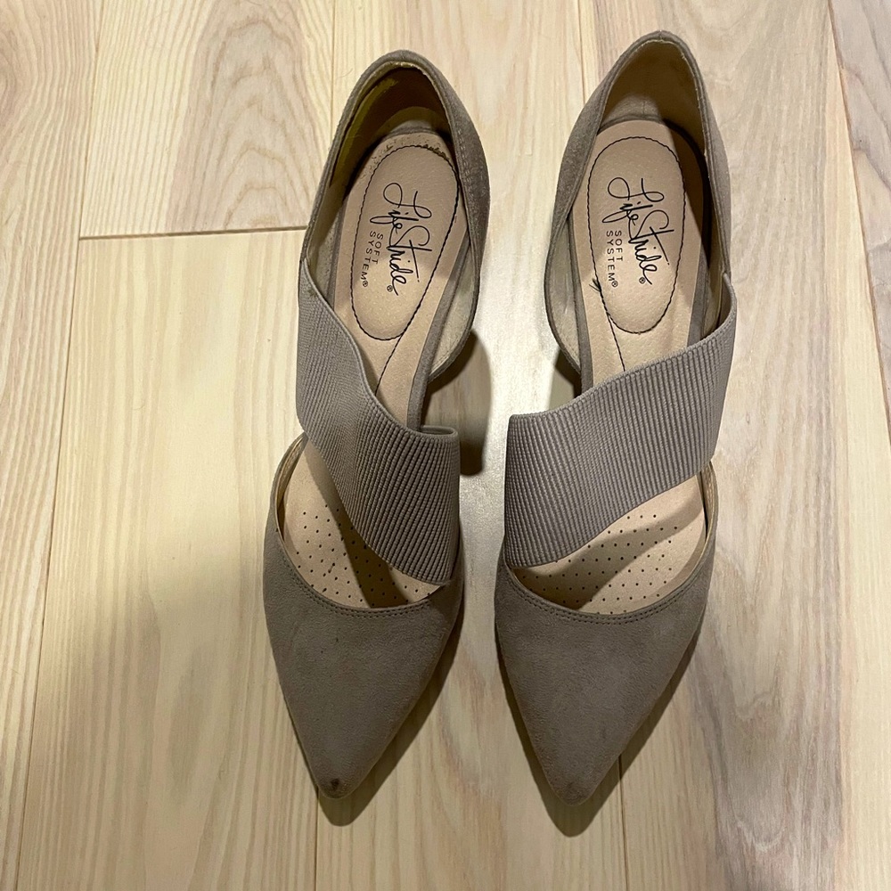 Lifestride Size 9 Tan Pump